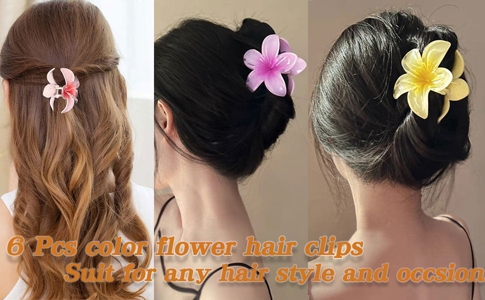 Beau® Summer Blossom Clips
