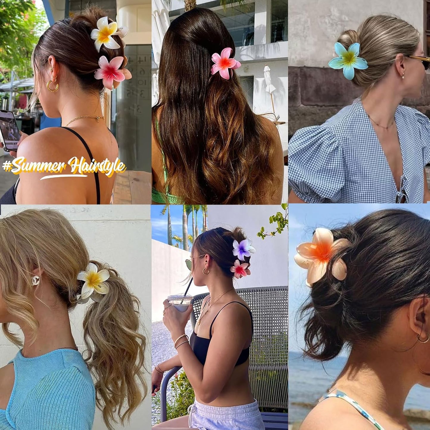 Beau® Summer Blossom Clips