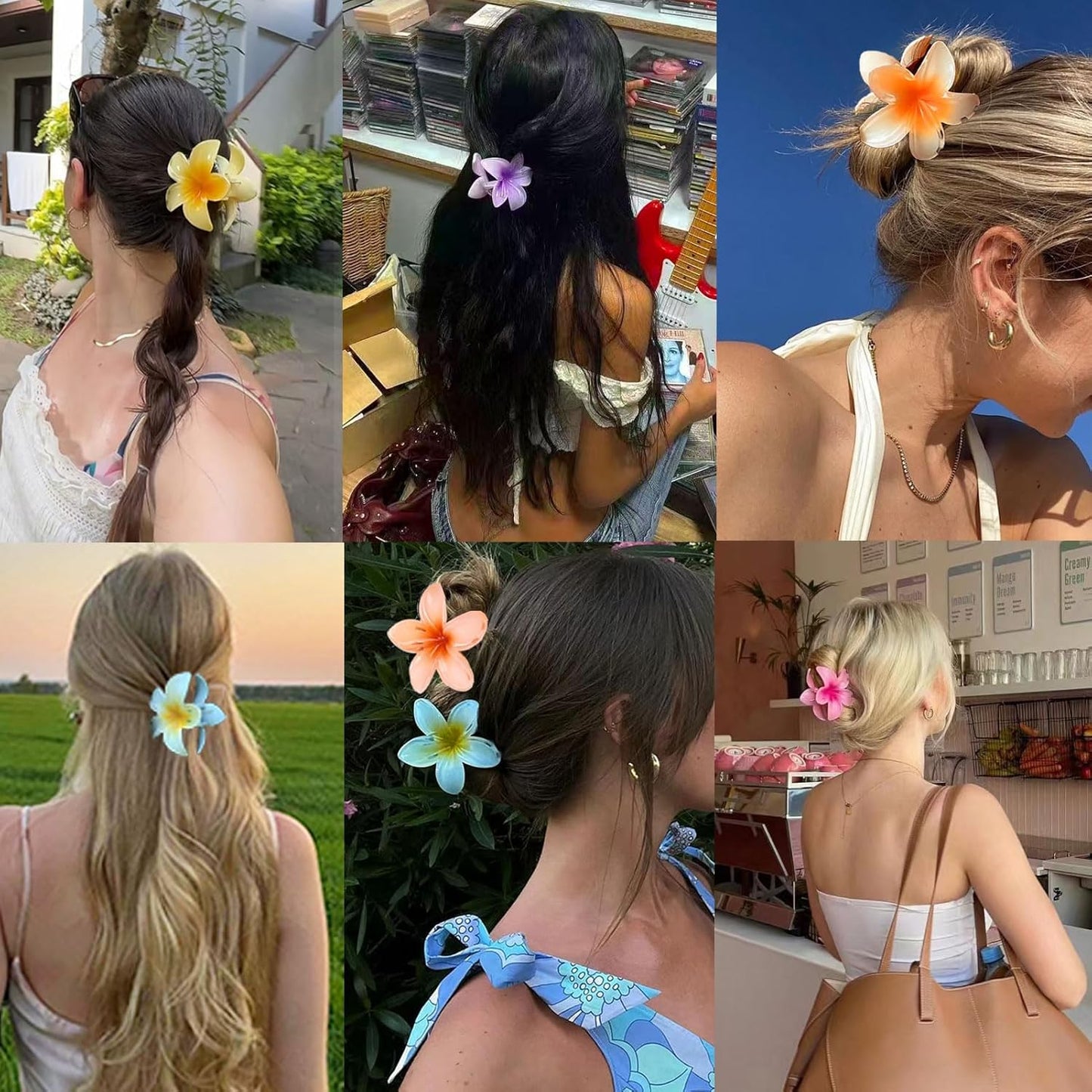 Beau® Summer Blossom Clips