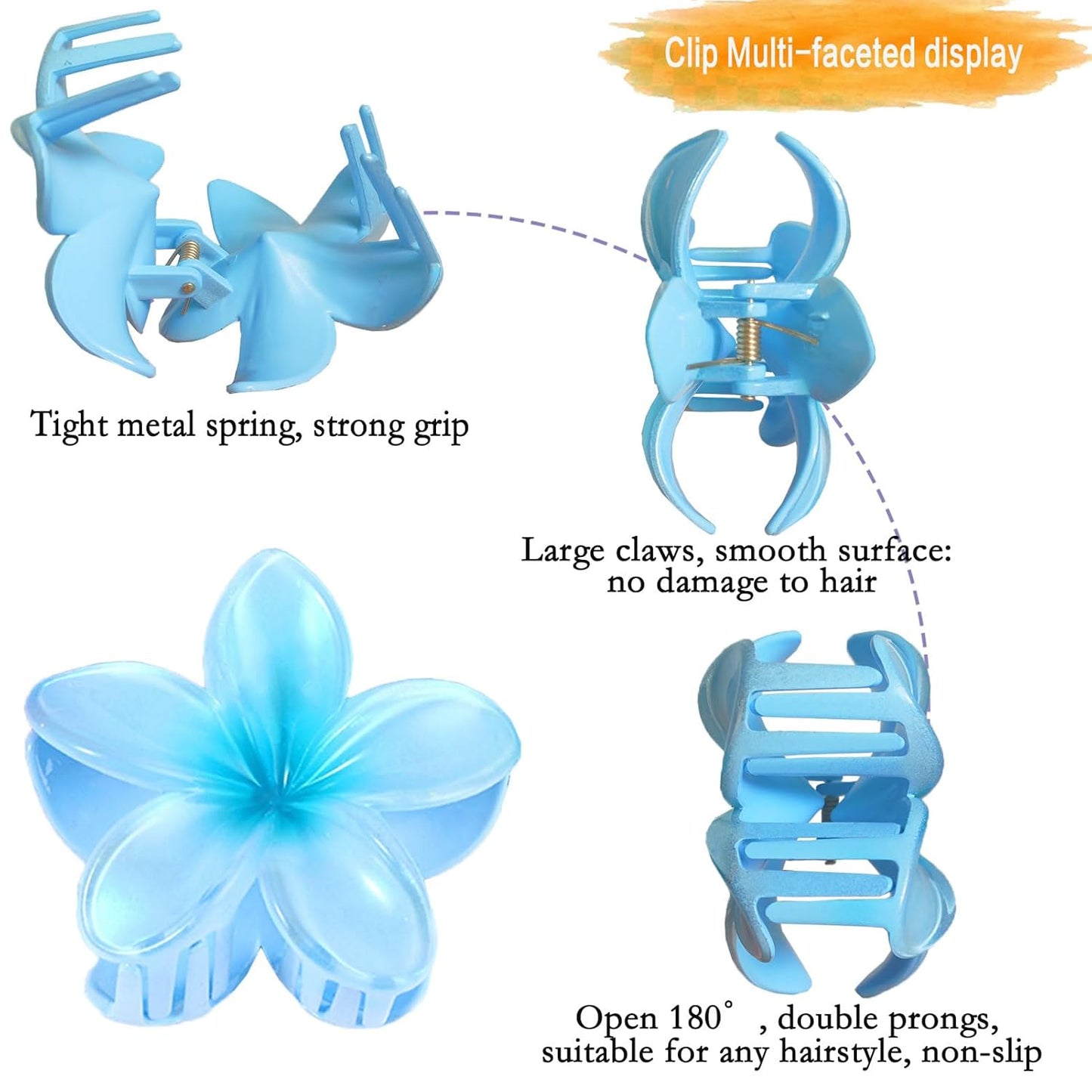 Beau® Summer Blossom Clips