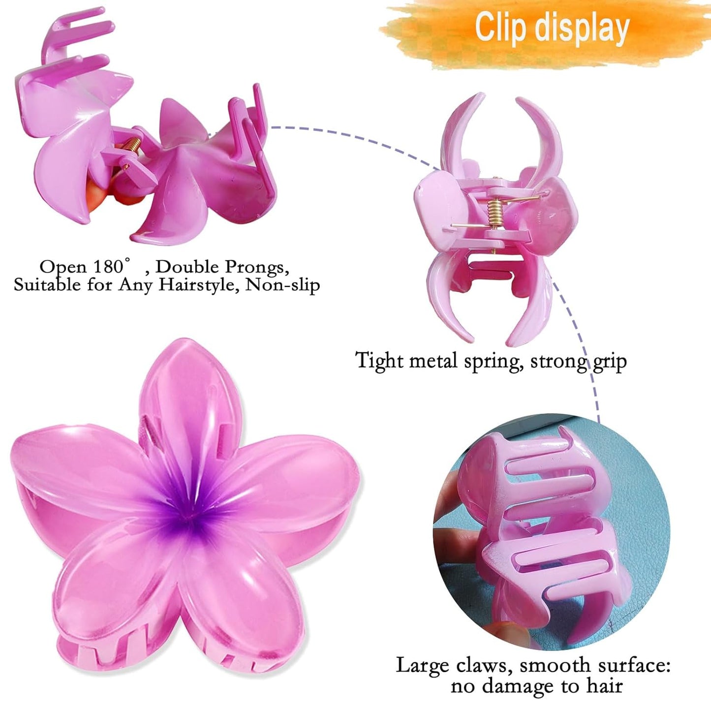 Beau® Summer Blossom Clips