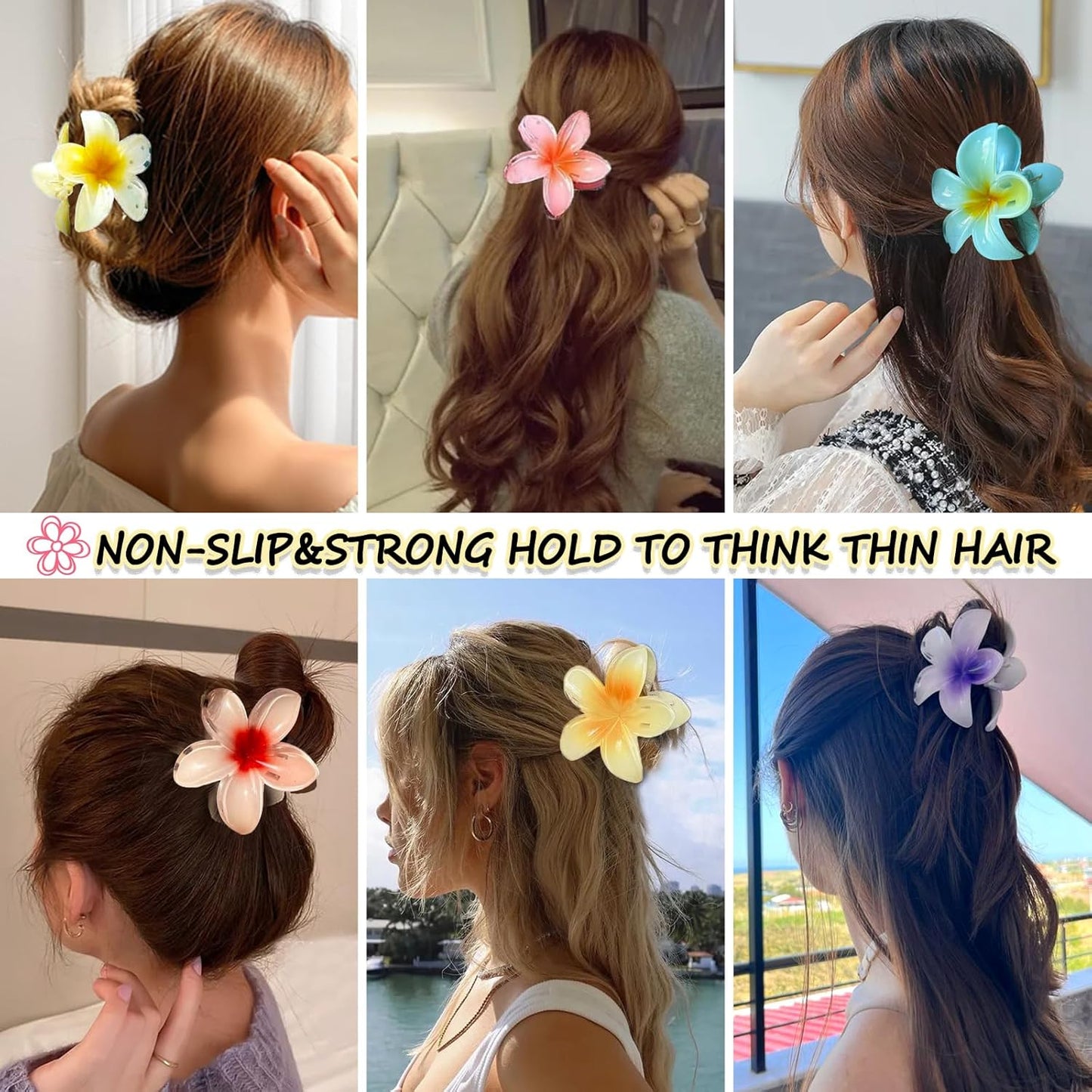 Beau® Summer Blossom Clips