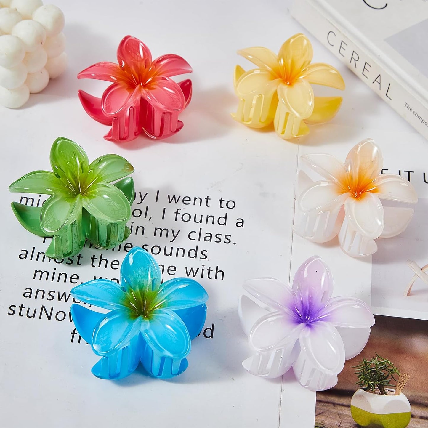 Beau® Summer Blossom Clips