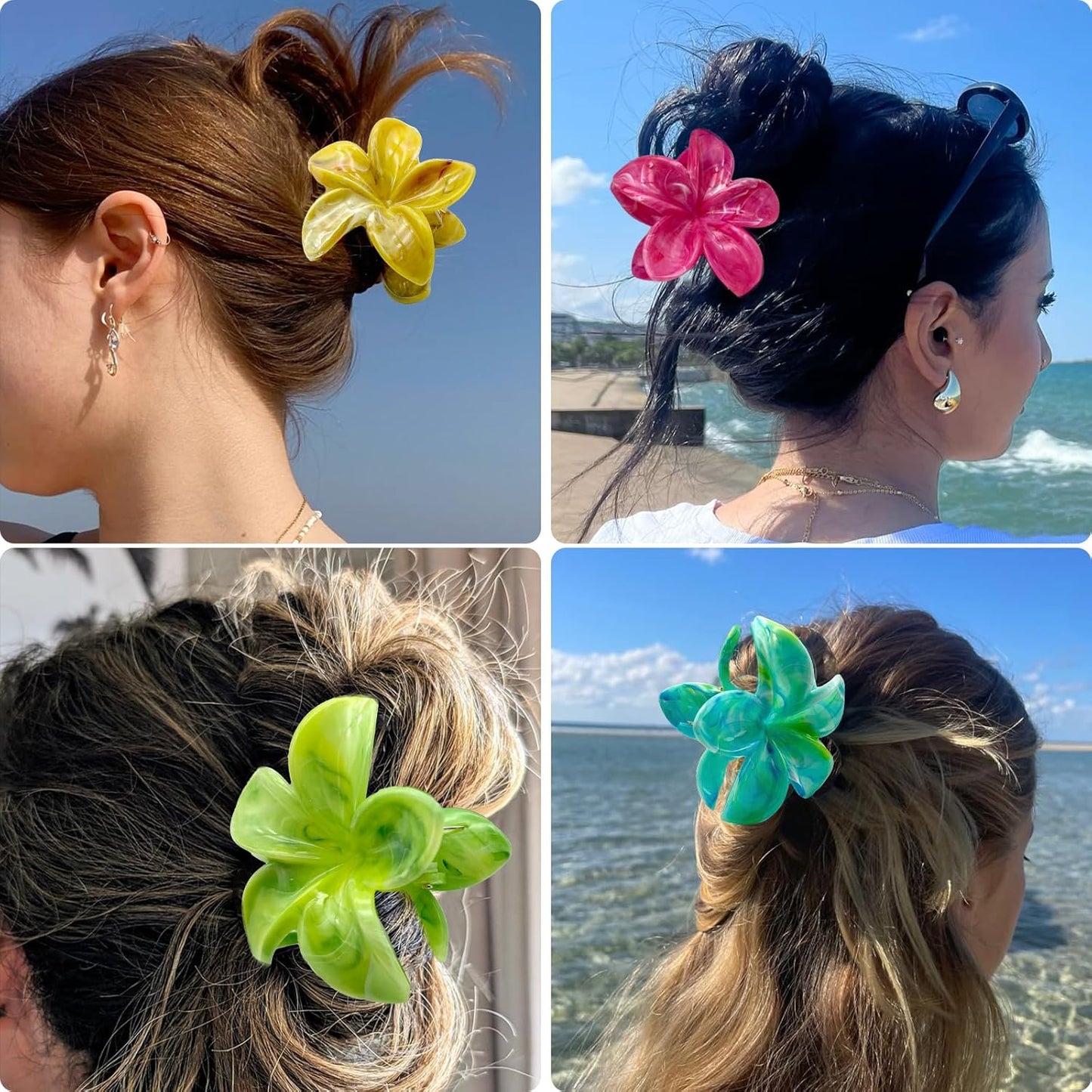 Beau® Summer Blossom Clips