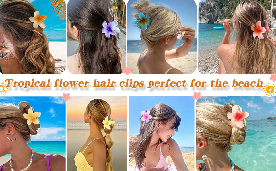 Beau® Summer Blossom Clips
